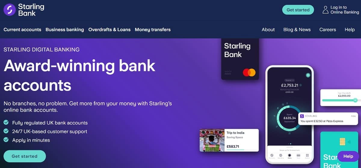 Starling Bank Accounts